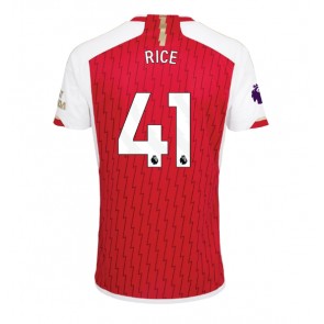 Arsenal Declan Rice #41 Hjemmebanetrøje 2023-24 Kort ærmer